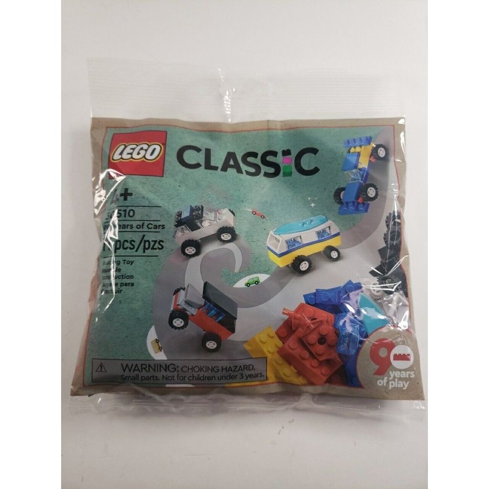 LEGO LEGO CLASSIC: 90 Years of Cars (30510)